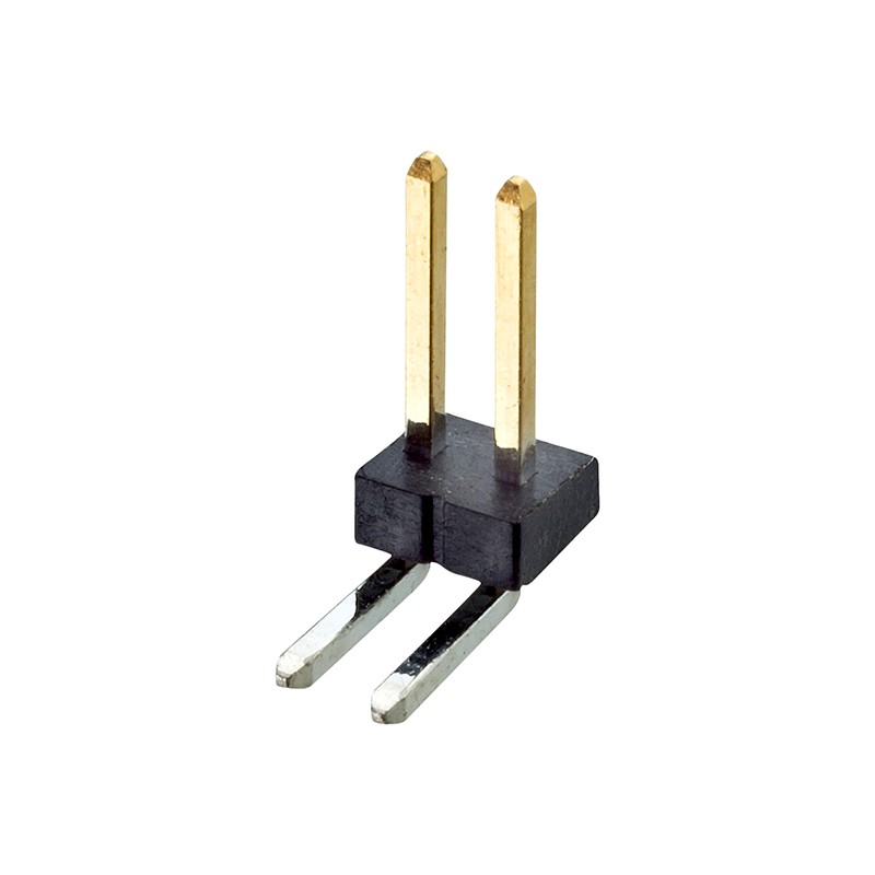 1 pcs : M50-3930242 - CONN HEADER R/A 2POS 1.27MM