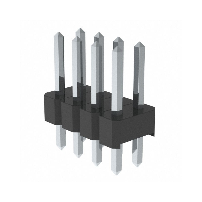 1 pcs : PREC004DAAN-RC - CONN HEADER VERT 8POS 2.54MM