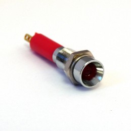 1 pcs - CML Innovative Technologies Panel Mount Indicator, 6mm Mounting Hole Size, Solder Tab Termination, IP40