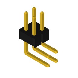 1 pcs : PHDD-RS004G1ABOPA-C072 - MALE HEADER RIGHT ANGLE THROUGH