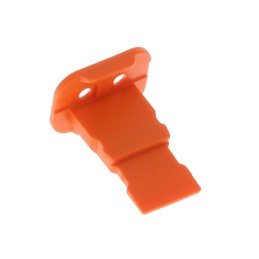 1 pcs : IW2S - WEDGELOCK 2POS PLUG ORANGE