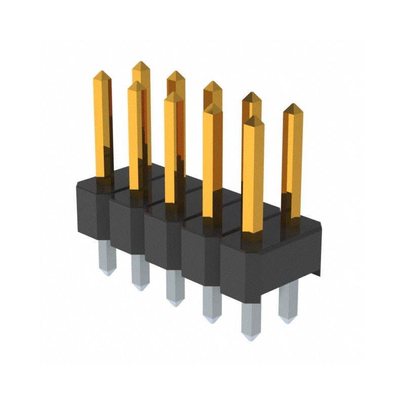 1 pcs : PR20205VBDN - CONN HEADER VERT 10POS 2.54MM