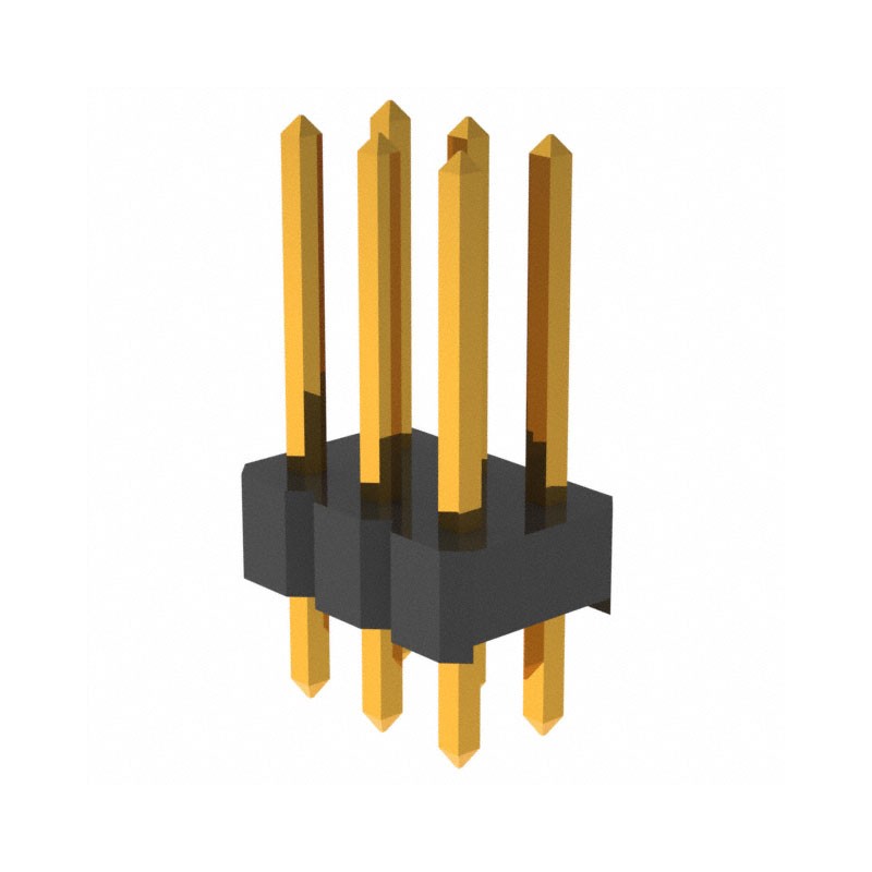 1 pcs : PRPC003DFAN-RC - CONN HEADER VERT 6POS 2.54MM