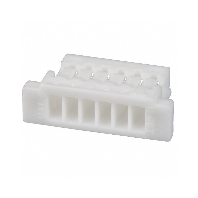 1 pcs : SHR-06V-S-B - CONN RCPT HSG 6POS 1.00MM