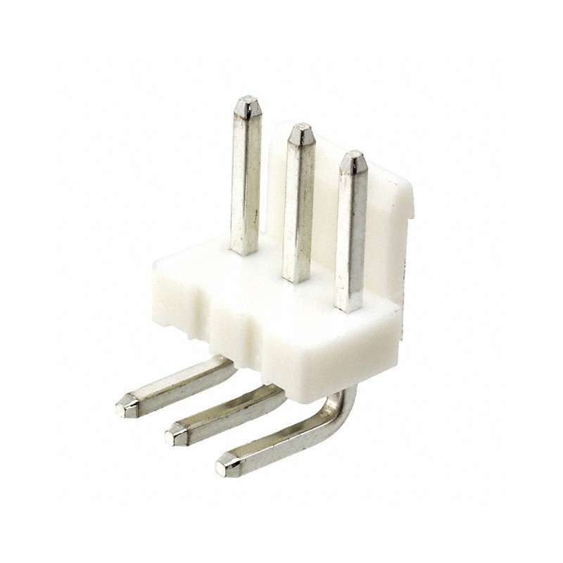 1 pcs : 647676-3 - CONN HEADER R/A 3POS 3.96MM