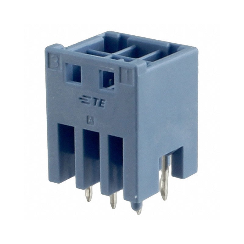 1 pcs : 2-1971906-3 - CONN HEADER VERT 6POS 3.3MM