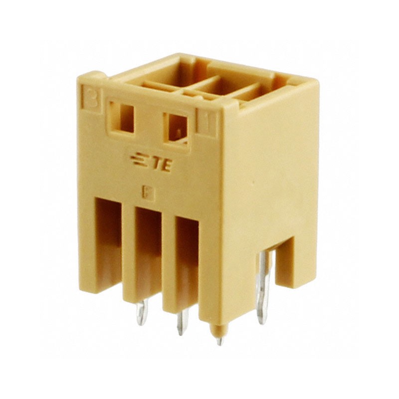 1 pcs : 4-1971906-3 - CONN HEADER VERT 6POS 3.3MM