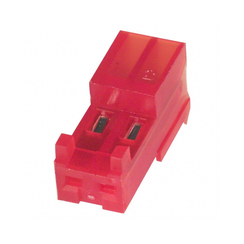 1 pcs : 3-643813-2 - CONN RCPT 2POS IDC 22AWG TIN