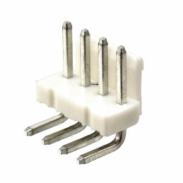 1 pcs : 647676-4 - CONN HEADER R/A 4POS 3.96MM