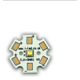1 pcs - ILS ILH-OF01-UL70-SC221-WIR200., ILH-OF01-xxxx-SC221-WIR200 LED Array, 1 Ultra White LED (6500K)