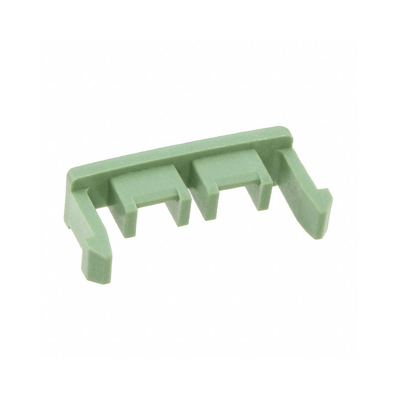 1 pcs : 1376394-1 - CONN PLATE DBL-LOCK 2POS GREEN