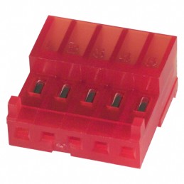 1 pcs : 3-643813-5 - CONN RCPT 5POS IDC 22AWG TIN