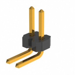 1 pcs : GRPB021VWCN-RC - CONN HEADER R/A 2POS 1.27MM