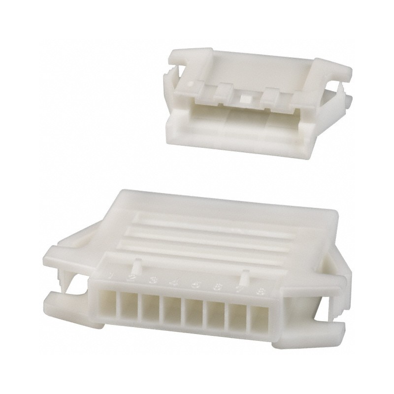 1 pcs : PALR-08V - CONN PLUG HSG 8POS 2.00MM