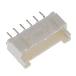 1 pcs : 1969730-6 - CONN HEADER VERT 6POS 2.5MM