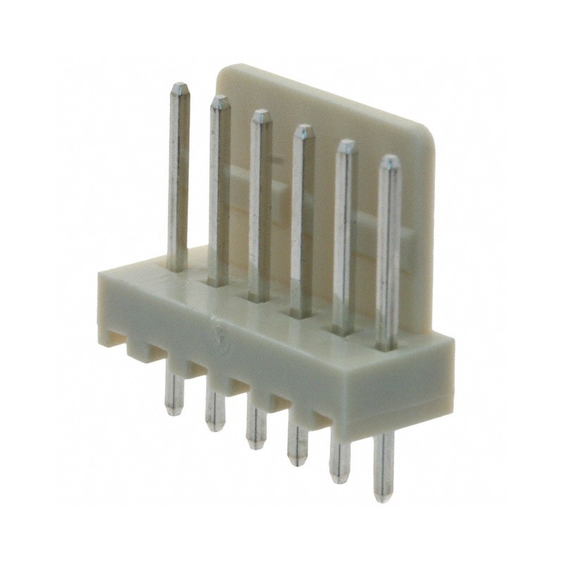 1 pcs : SWR25X-NRTC-S06-ST-BA - CONN HEADER VERT 6POS 2.54MM