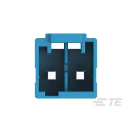 1 pcs : 2423324-2 - HEADER 2P BLUE HCI 4.0 PITCH