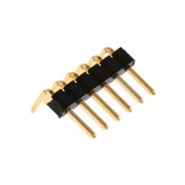 1 pcs : PR20C06HBNN - PIN HEADER, THR, SINGLE ROW, 2.0