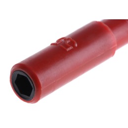 1 pcs - Wera Hexagon Nut Driver, 5.5 mm Tip, VDE/1000V, 125 mm Blade, 223 mm Overall