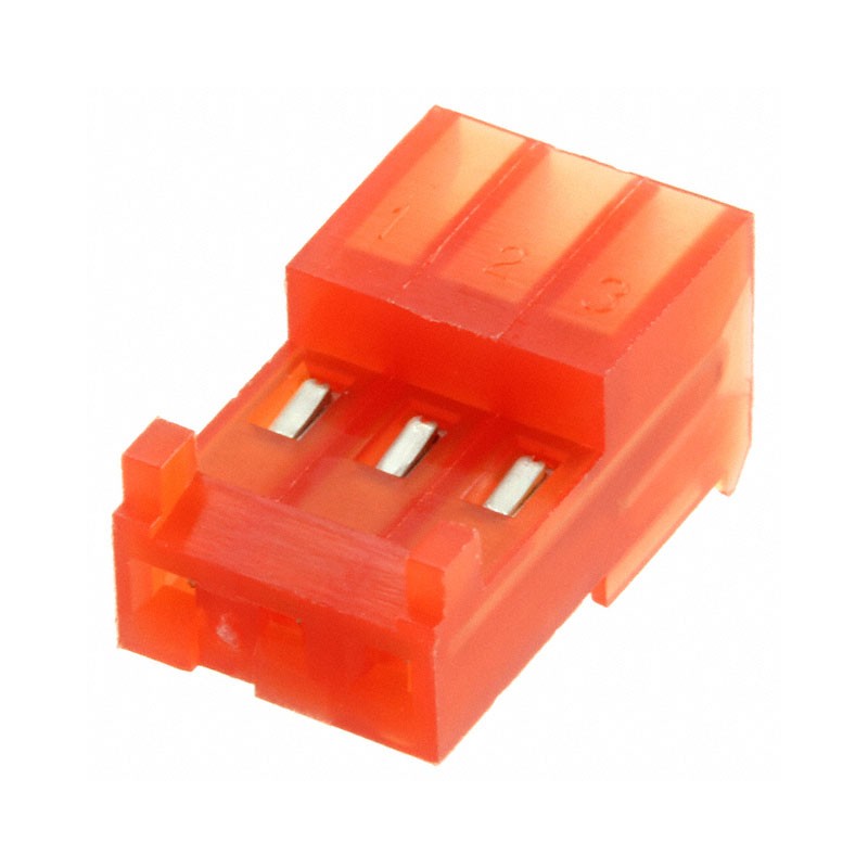 1 pcs : 3-643813-3 - CONN RCPT 3POS IDC 22AWG TIN