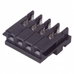 1 pcs : 04HR-4K-P-N - CONN RCPT 4POS IDC 24AWG TIN