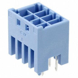 1 pcs : 2-1971906-4 - CONN HEADER VERT 8POS 3.3MM