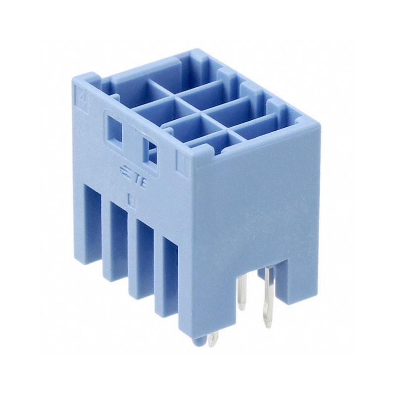 1 pcs : 2-1971906-4 - CONN HEADER VERT 8POS 3.3MM