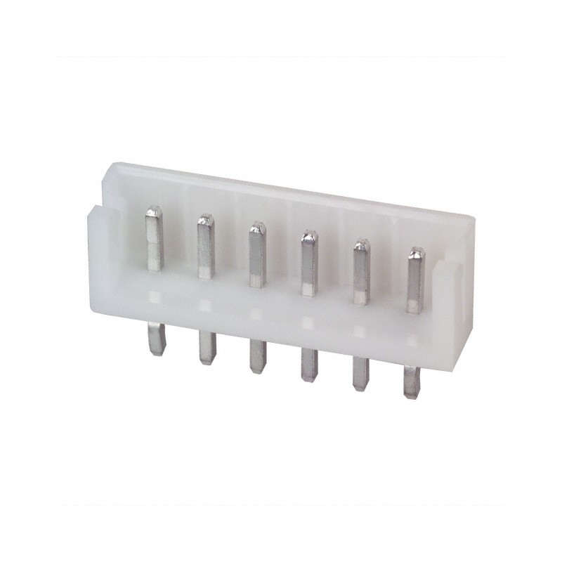 1 pcs : B6B-EH-A - CONN HEADER VERT 6POS 2.5MM