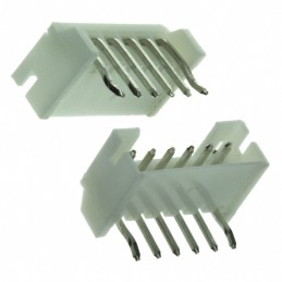 1 pcs : 440055-6 - CONN HEADER R/A 6POS 2MM