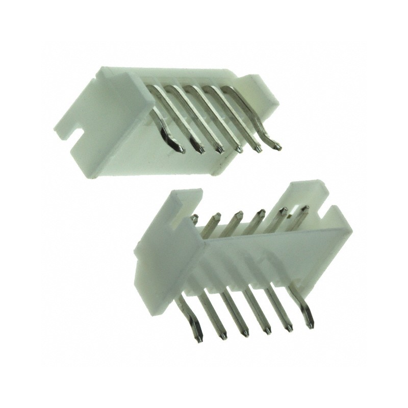 1 pcs : 440055-6 - CONN HEADER R/A 6POS 2MM