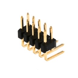 1 pcs : PR20C05HBDN - PIN HEADER, THR, DUAL ROW, 2.00