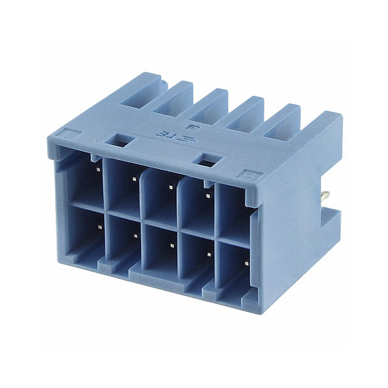 1 pcs : 2-1971906-5 - CONN HEADER VERT 10POS 3.3MM