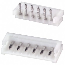1 pcs : S6B-EH - CONN HEADER R/A 6POS 2.5MM