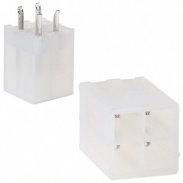 1 pcs : 1586037-4 - CONN HEADER VERT 4POS 4.2MM