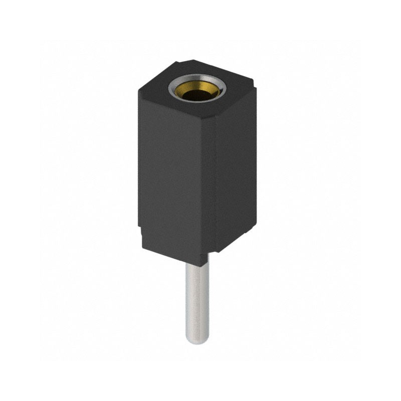 1 pcs : 801-43-001-10-012000 - CONN RCPT 1POS GOLD PCB