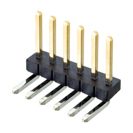 1 pcs : M50-3930642 - CONN HEADER R/A 6POS 1.27MM