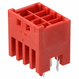 1 pcs : 3-1971906-4 - CONN HEADER VERT 8POS 3.3MM