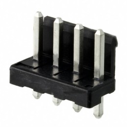 1 pcs : 5-1123723-4 - CONN HEADER VERT 4POS 3.96MM