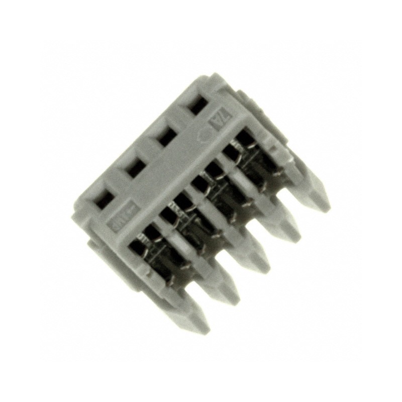 1 pcs : 353293-4 - CONN RCPT 4POS IDC 26-28AWG TIN