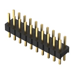 1 pcs : BF050-20-A-B-0200-0300-L-G - 20POS, 2MM PITCH PIN HDR, DIL, T