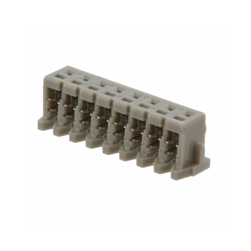 1 pcs : 08KR-6H-P - CONN SOCKET 8POS IDC 26AWG TIN