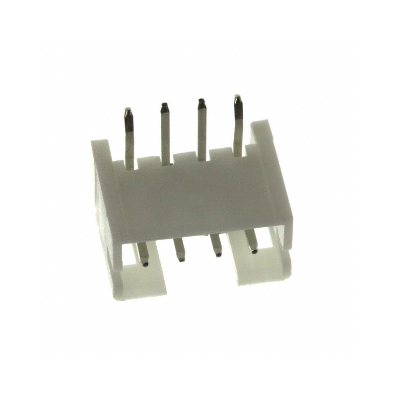 1 pcs : 440055-4 - CONN HEADER R/A 4POS 2MM