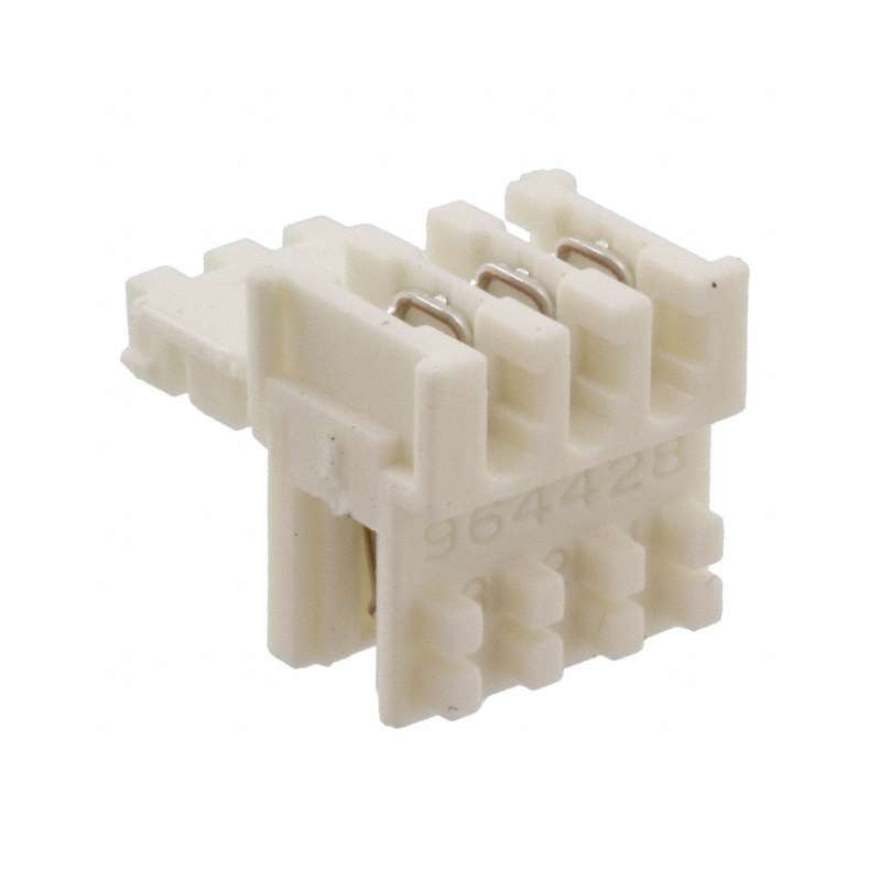 1 pcs : 1-966194-3 - CONN RCPT 3POS IDC 22-24AWG TIN