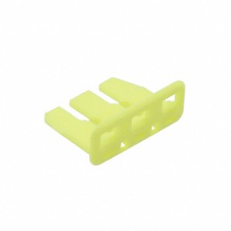 1 pcs : 174358-7 - CONN PLUG DBL LOCK 3POS YELLOW