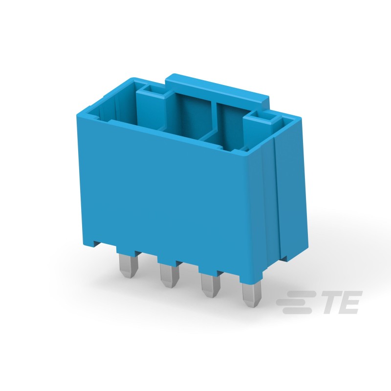1 pcs : 2423324-4 - HEADER 4P BLUE HCI 4.0 PITCH