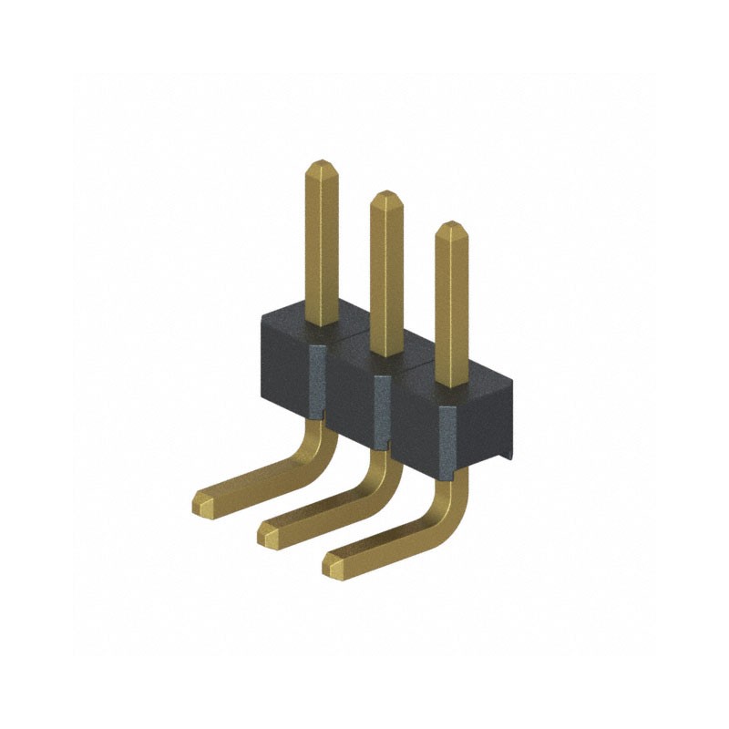 1 pcs : M22-2530305 - CONN HEADER R/A 3POS 2MM