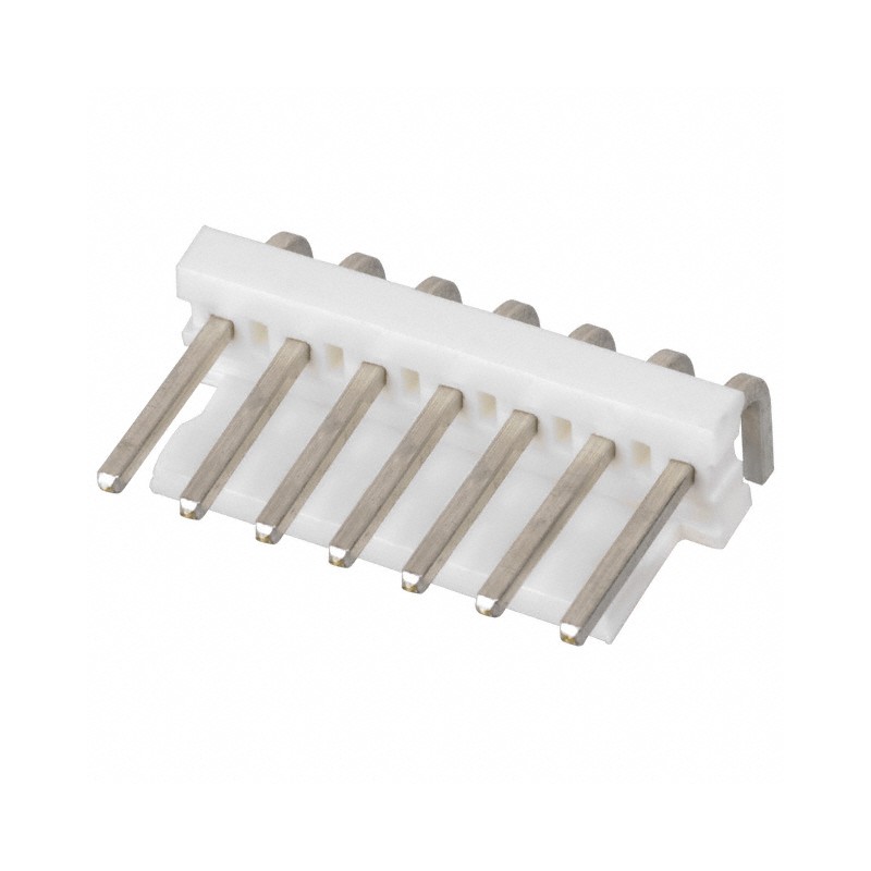 1 pcs : 640387-7 - CONN HEADER R/A 7POS 3.96MM