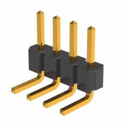 1 pcs : NRPN041PARN-RC - CONN HEADER R/A 4POS 2MM