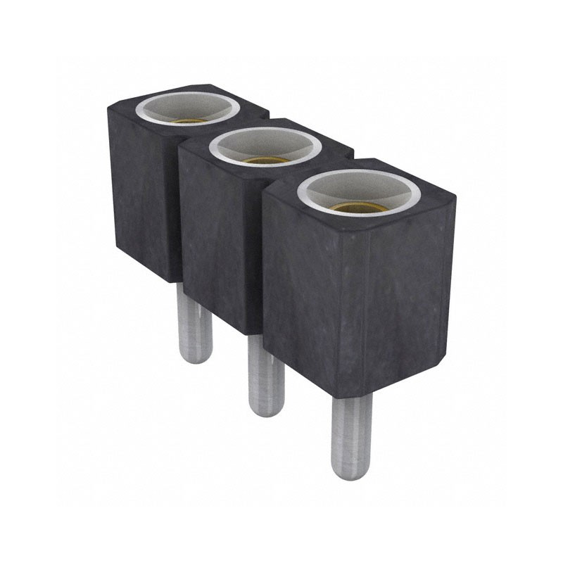 1 pcs : 315-83-103-41-001101 - CONN SOCKET 3POS 0.1 GOLD PCB