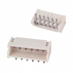 1 pcs : S6B-ZR - CONN HEADER R/A 6POS 1.5MM